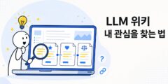 쌓인 자료를 지식으로 바꾸는 법, LLM 위키